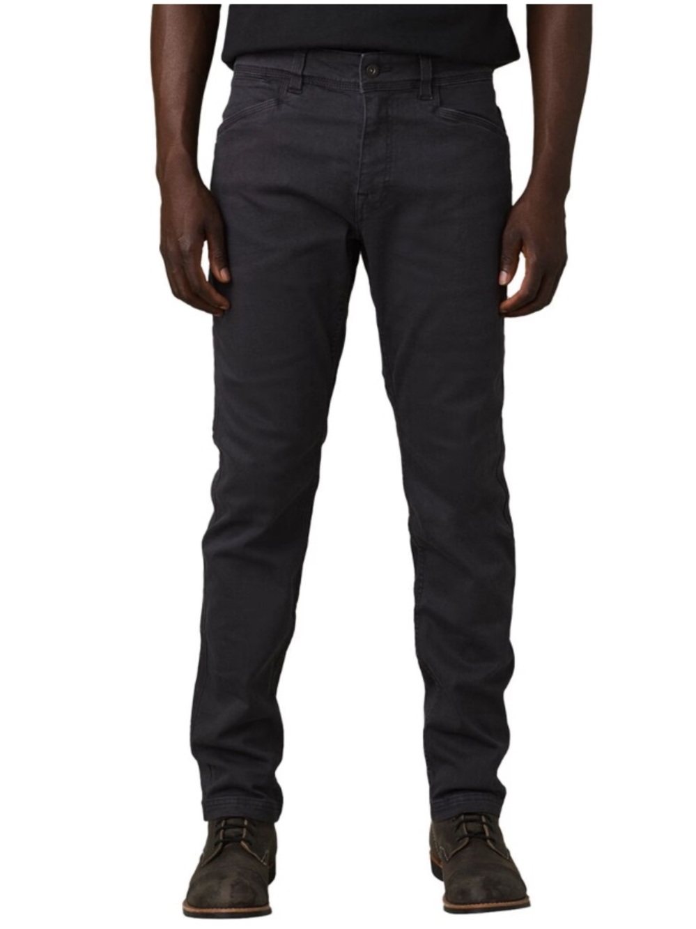 Prana NWT south Lake Slim Canvas Pants Mens 32x30 Black Stretch Outdoor Hiking